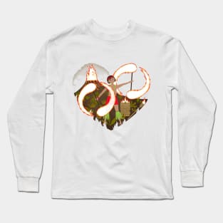 Hidden hearts of Hawaii: fire Long Sleeve T-Shirt